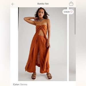 NWT Free People Banita Set